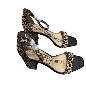 Sam Edelman. The Daniella fur block heels size 10.